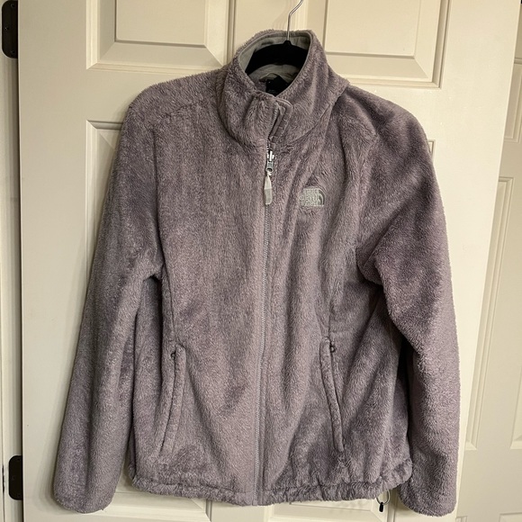 North Face fuzzy jacket size large - Picture 2 of 7